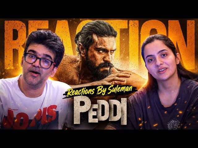 Pakistani Couple React To Peddi Trailer | Hindi | Ram Charan | Janhvi Kapoor | AR Rahman | Buchi B