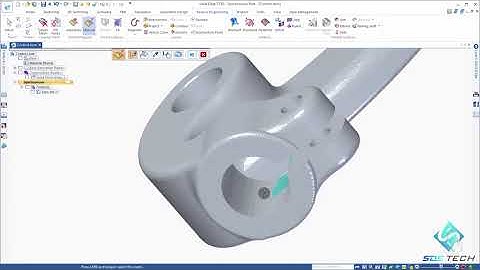 Khả năng thiết kế ngược 3D trong Solid Edge - Máy may Bernina | SDE TECH