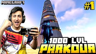 Minecraft 1000 LvL Parkour Challenge Gone Wrong🤣😱