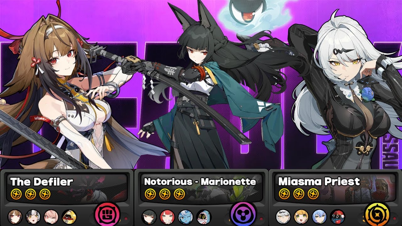 Ye Shunguang X Miyabi X Yixuan | NEW Deadly Assault 9 Stars | Zenless Zone Zero 2.5 NEW RESET