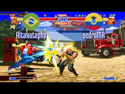 FT5 @rbff2h: Altoxotephv (BR) vs pedroMA (EC) [Real Bout Fatal Fury 2 rbff2 Fightcade] Jan 31