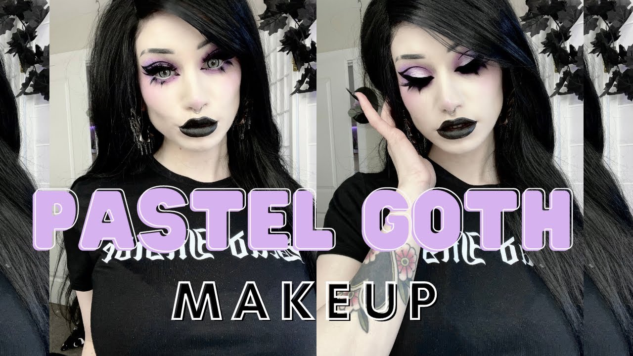 Pastel Goth Is the Perfect Moody Makeup Trend for Spring and