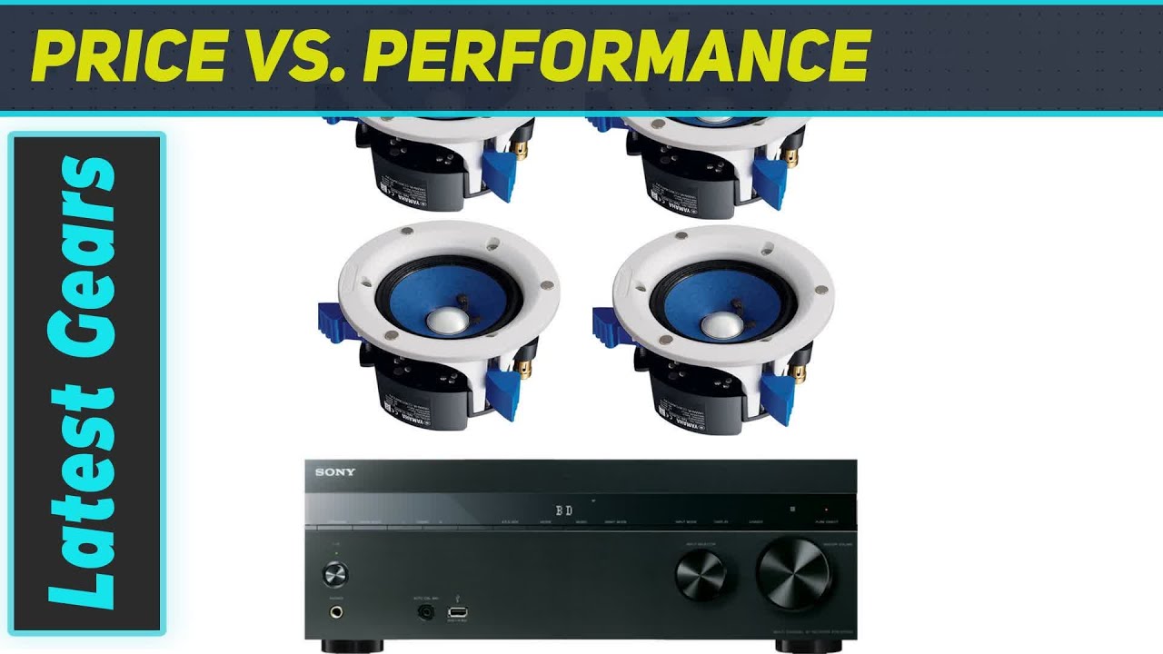 Immersive Home Theater Experience Sony 5.2Channel Receiver & Yamaha