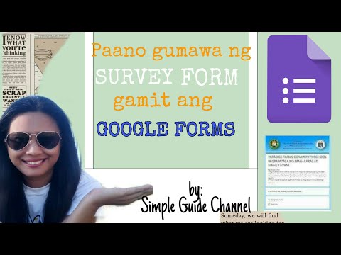 Video: Paano Lumikha ng isang Survey sa Market: 15 Mga Hakbang (na may Mga Larawan)