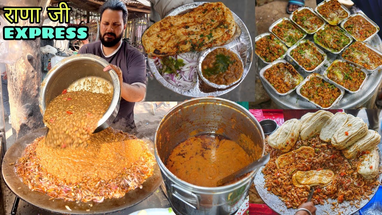 Champat Rana Ji Ke Tadke Wale Chole Kulche || Delhi Street Food 