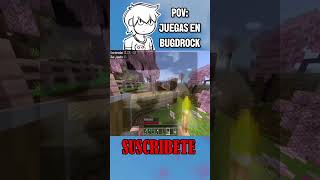 SIMPLEMENTE MINECRAFT BUGDROCK #minecraft #minecraftshorts