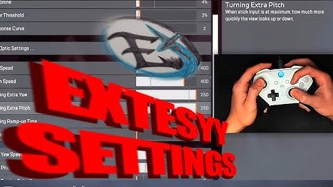 I used Extesyy’s ALC settings…