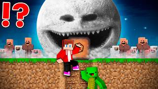 INFECTING Moon Wakes Up vs Doomsday Bunker in Minecraft - Maizen JJ and Mikey