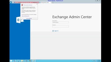 Project W12E13 – Exchange CAS (Loadbalancer)
