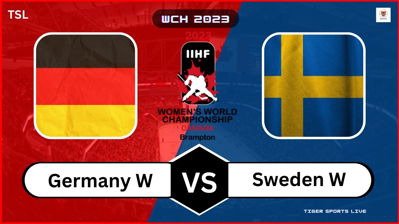 Germany vs Sweden Ice Hockey Live Stream - IIHF Womens World Championship 2023