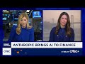 Anthropic brings AI to finance