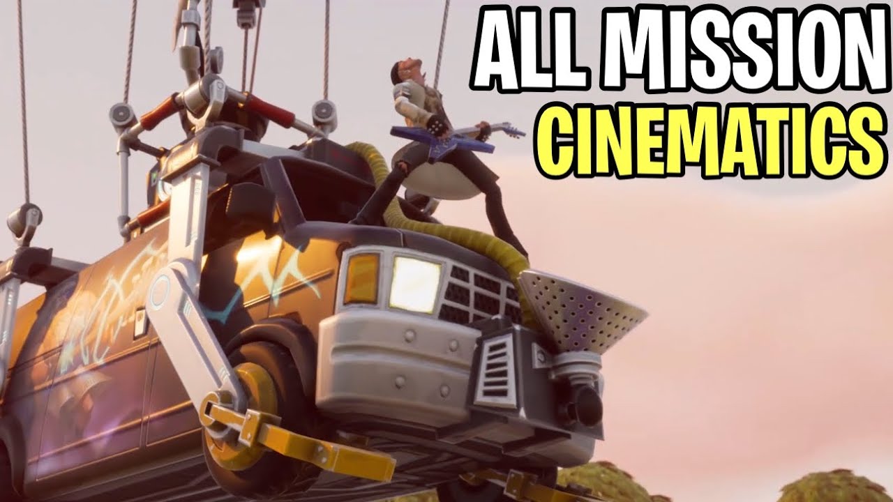All Mission Ending Cinematics.! (Fortnite Save The World) - YouTube