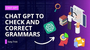 How To Use ChatGPT To Check & Correct Grammar - Easy Trick