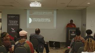 Institute Of African Studies Emerging Scholar Keynote/Workshop