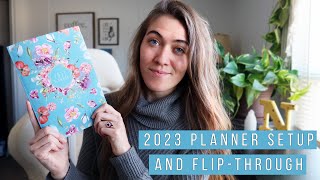 2023 CUSTOM PLANNER FLIP-THROUGH &amp; SETUP | Showing you the 2023 planner I designed