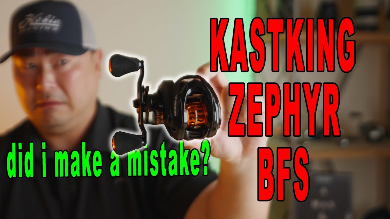 KastKing Zephyr BFS Drag Clicker Casting Reel