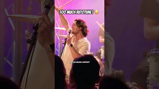 When the AutoTune Kicks in During a Concert