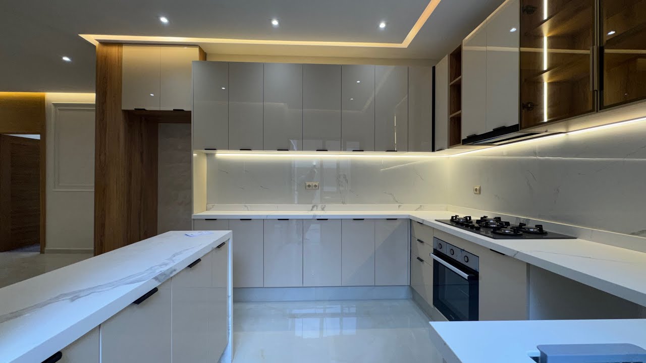 	اخر صيحات الشقق العصرية فمدينة بوزنيقة تجزئة رياض الخير ✅ 105 متر 3 غرف 2 حمامات صالون ومطبخ عصري 