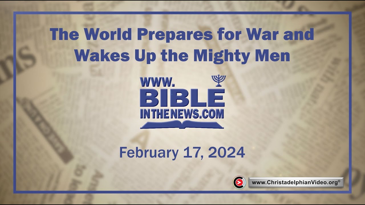 The World Prepares for War and Wakes Up the Mighty Men - YouTube