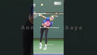 Anna Kalinskaya Tennis Beauties in Slow-Mo