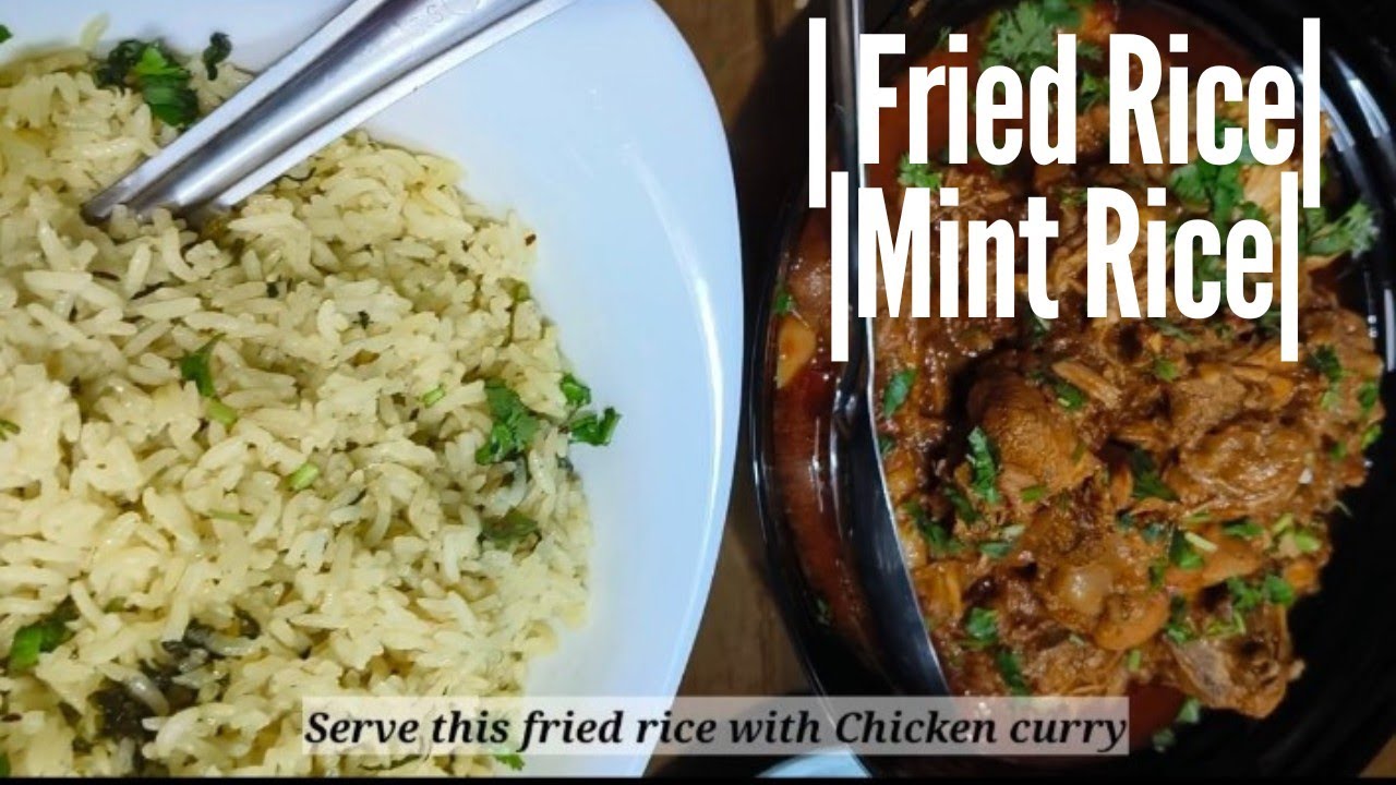 | Fried Rice|Mint Rice|#tasty #friedrice #recipe #youtubevideo #youtube ...