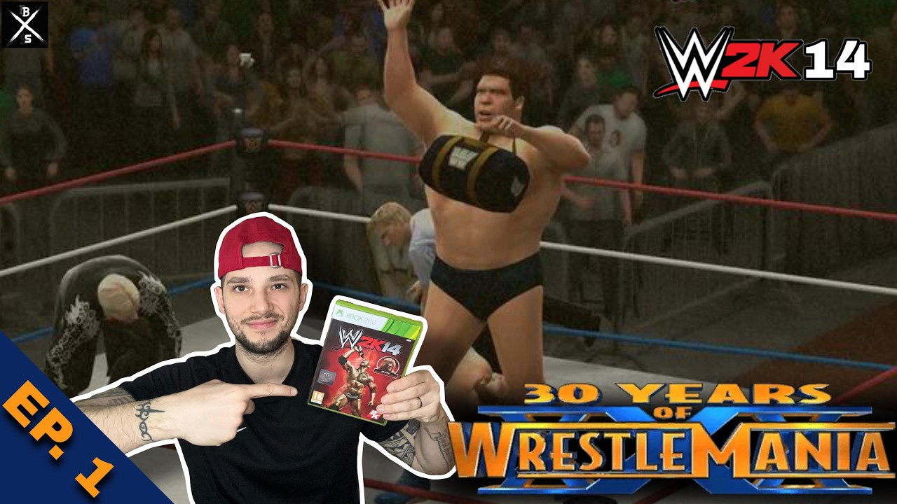 Andre the Giant vs Big John Studd!WWE2k14 Showcase EP.1