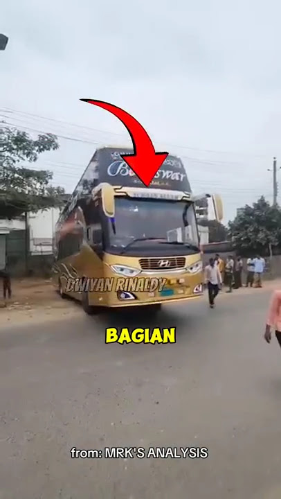 The Strangest Thing Is This Double Decker Bus 🗿