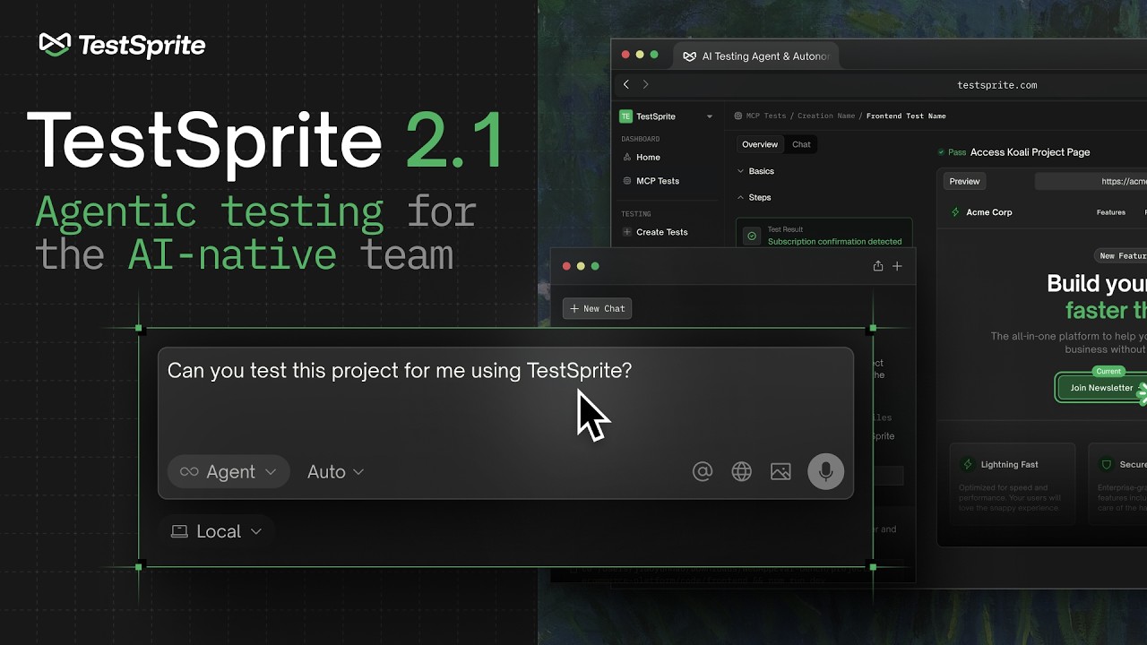 Introducing TestSprite 2.1 - YouTube