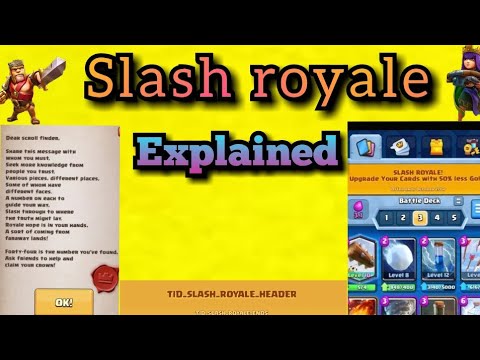 clash royale/slash royale leaked and explained 👍 - YouTube