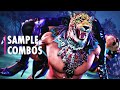 KING Sample Combos | TEKKEN 8 CNT