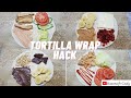Tortilla wrap hack  4 ways  housewife cooks