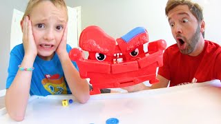 Father & Son PLAY GROUCH COUCH! / (Monster Couch!?)