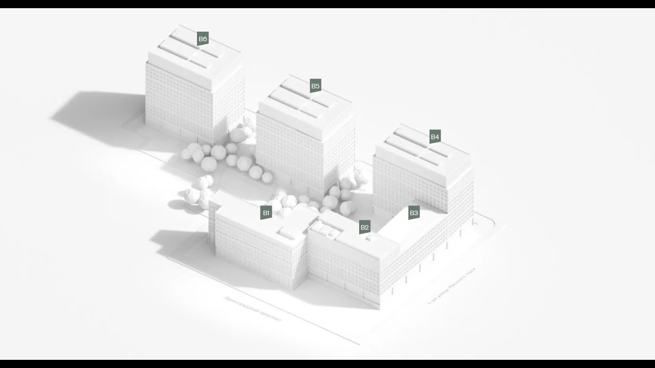 МФК SLAVA финальная BIM модель стадии П (Extended Cut) - YouTube