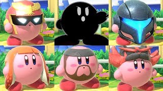 Super Smash Bros Ultimate - All Kirby Hats and Powers