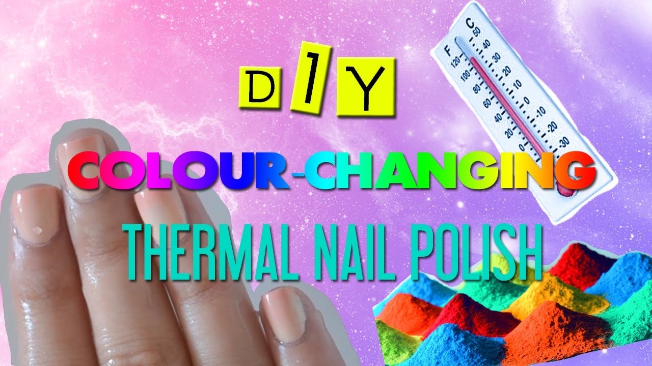 Color Changing Nail Polish DIY Demo YouTube