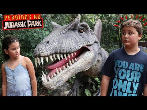 MARIA CLARA E JP EM APUROS NO PARQUE DOS DINOSSAUROS!