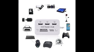 USB 3 0 Card reader HUB