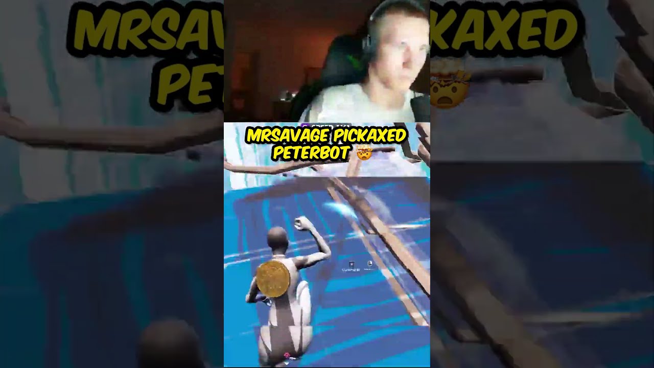 MrSavage Vs Peterbot Fortnite Fortniteclips Mrsavage