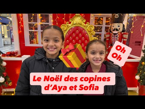 We're going to buy Christmas presents 🎁 🎄 for Aya and Sofia's friends