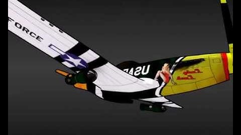 NAA P51 Mustang "Lady Luck" (Blender 2.59)