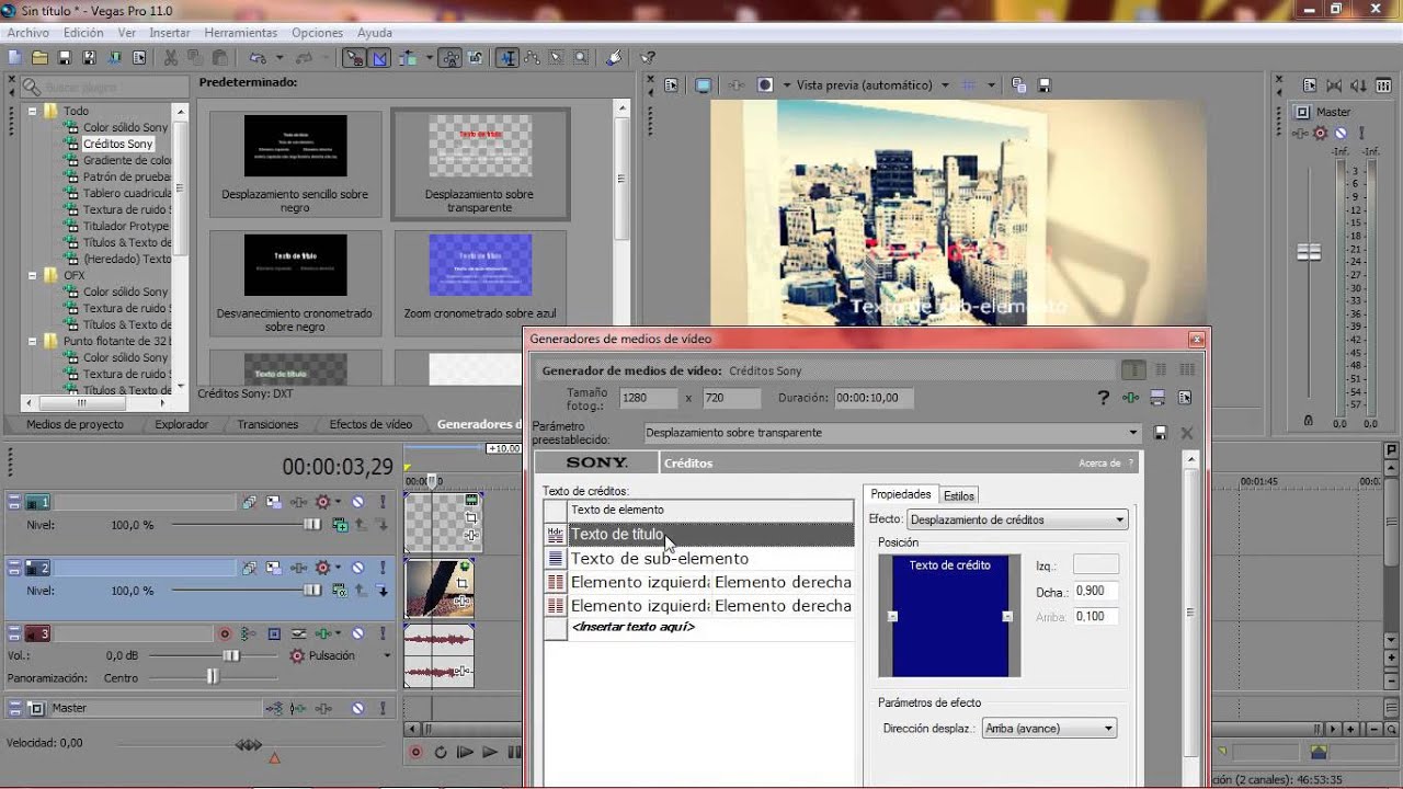 Tutorial | Sony Vegas pro 11 | Medios para tu proyecto!! - YouTube