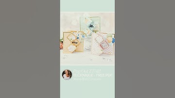 Interactive Birthday Celebration Cards – Pop Out Z Fold! #shorts