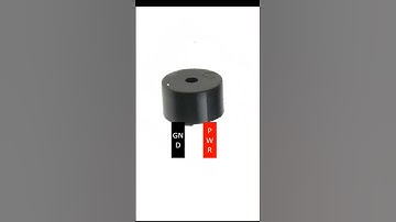 Passivr buzzer pinout. #electronics #iot#project #coding #technology