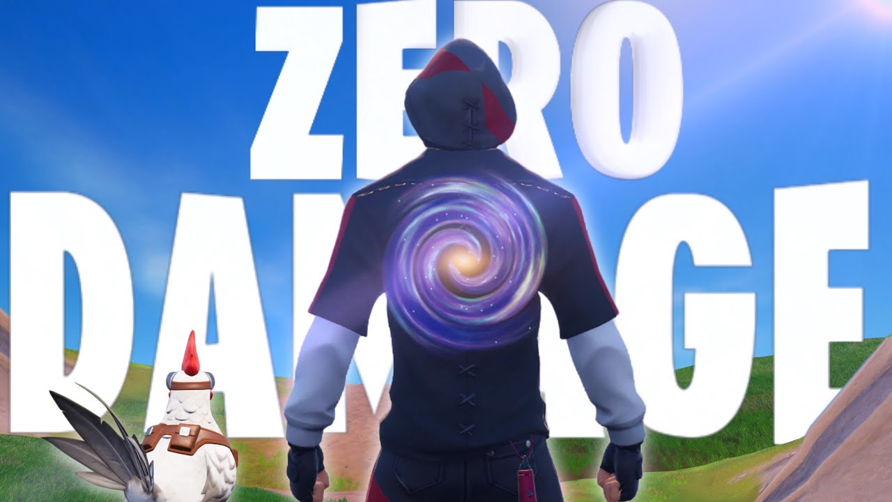 Winning Fortnite Without Taking ANY DAMAGE