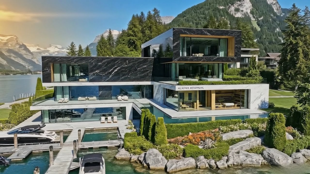 Inside Zurich's $190M Lakeside Onyx Retreat | Swiss Precision