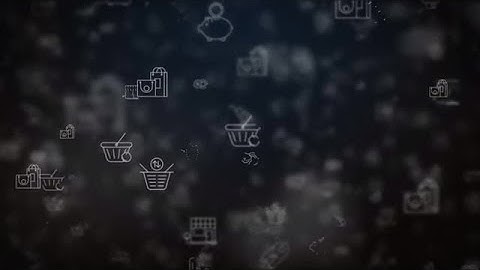 Moved Shopping Icons Background Stock Motion Graphics