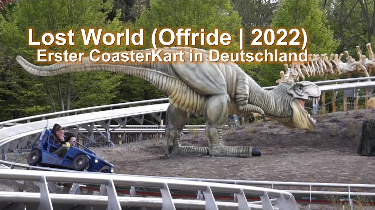 Lost World - (Offride | 2022) - Erster CoasterKart in Deutschland | Tier- und Freizeitpark Thüle