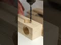 The most reliable method for joining round components in three planes.☝️🤓#diy #woodworking