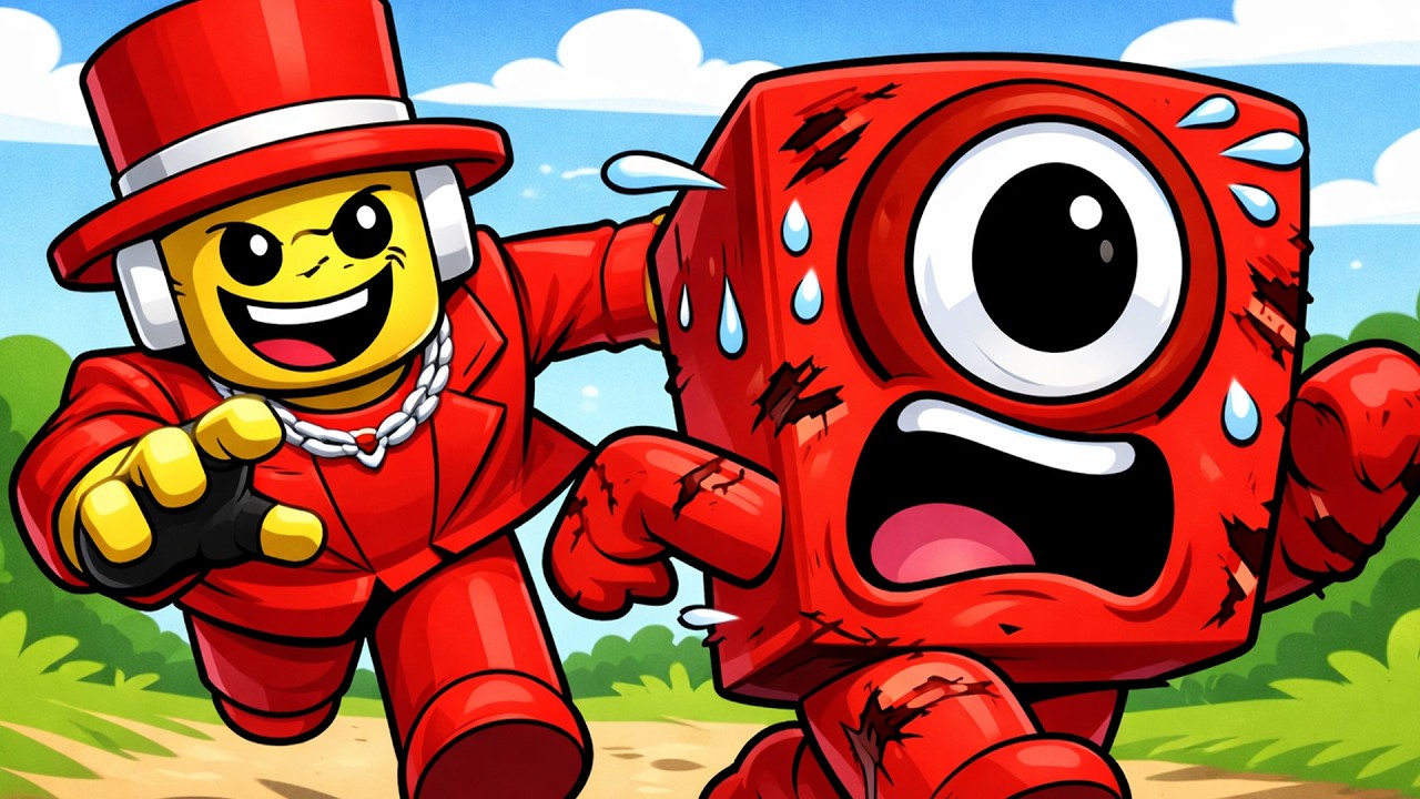 Roblox уничтожает Numberblocks!