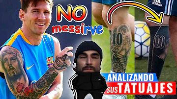 ¿Tiene Messi un tatuaje de Jesús?